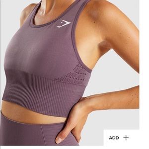 Gymshark Energy Seamless Crop Vest
